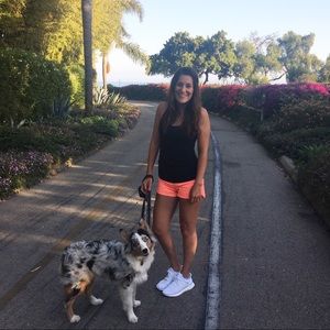 Pink Lululemon Shorts